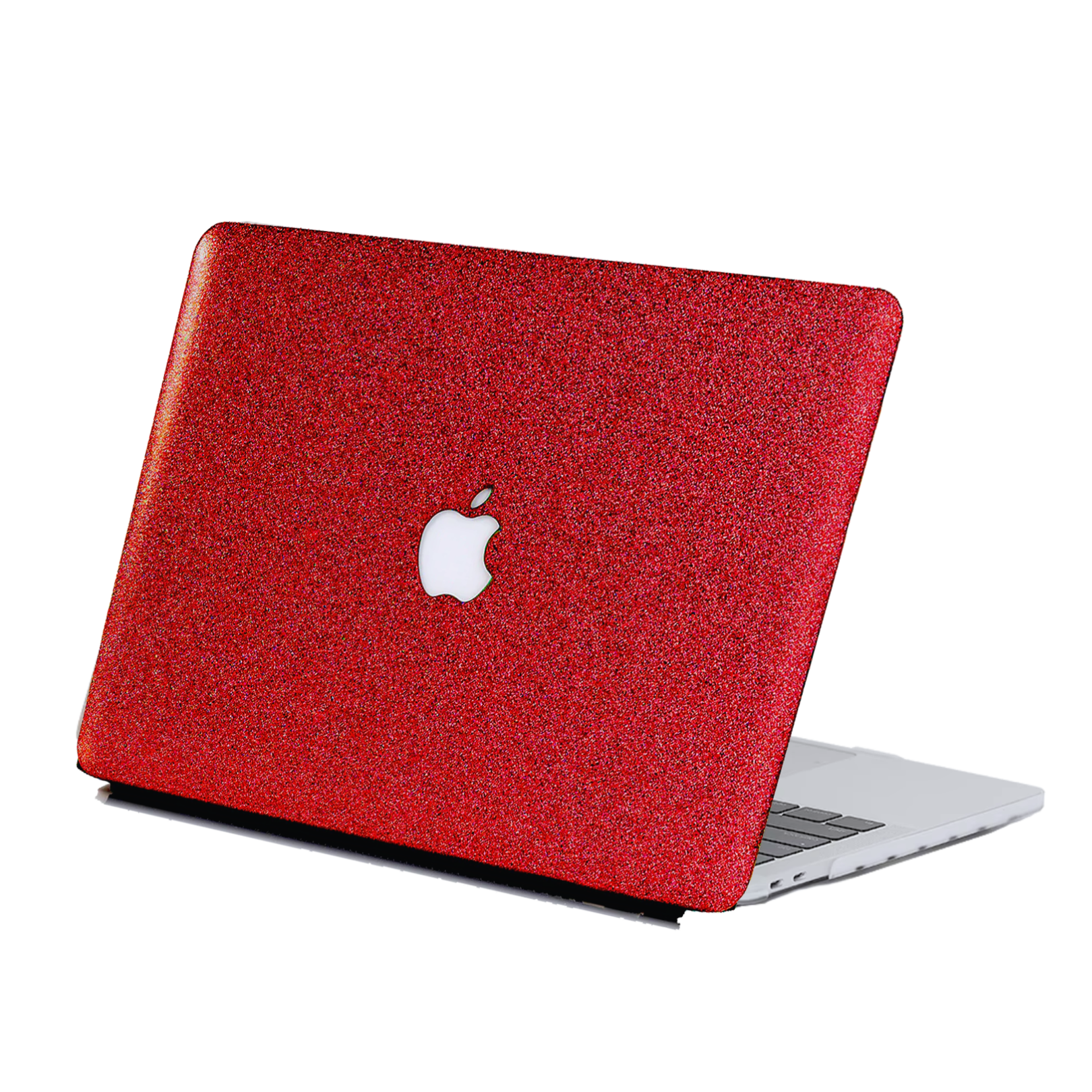 Carcasa para MacBook con Purpurina Roja - Vivaldo