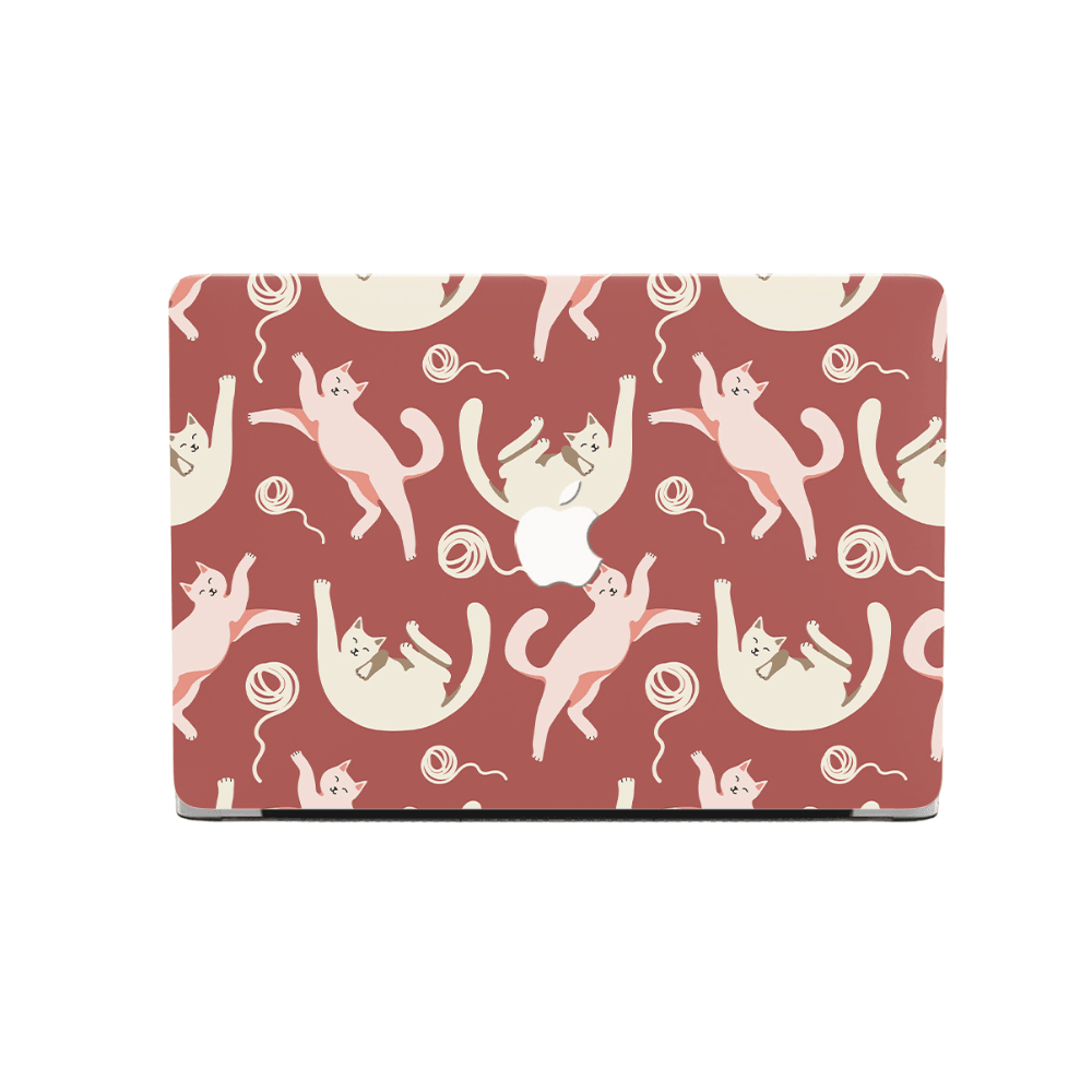 Carcasa para MacBook con Estampado de Gatos Divertidos - Vivaldo