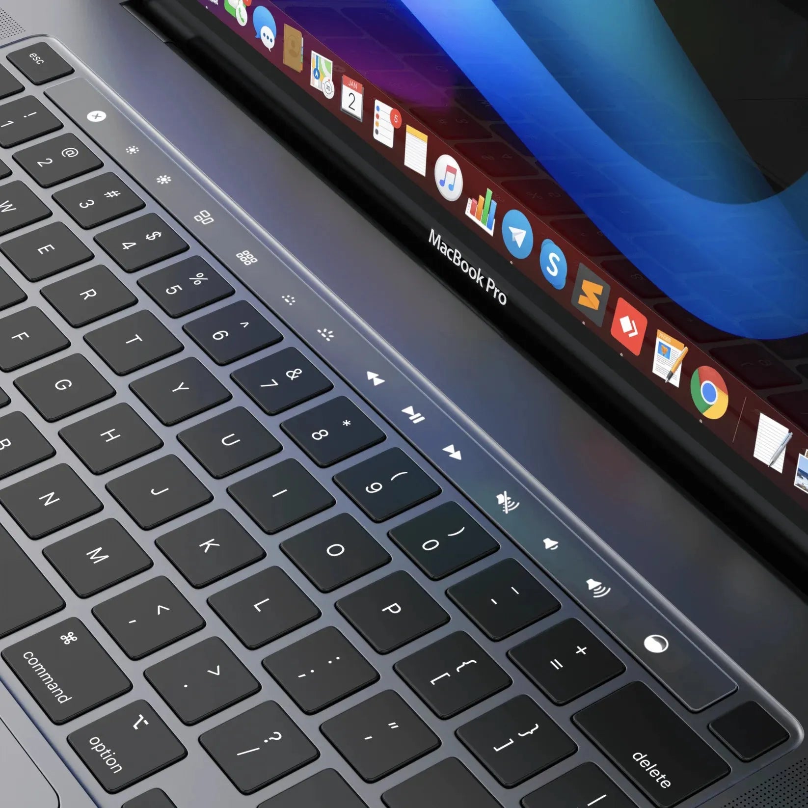 Protector de Touch Bar para MacBook - Vivaldo.