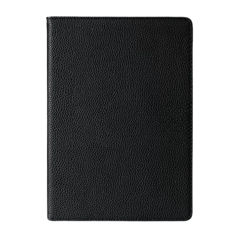 Funda para iPad de Piel Sintética Negra - Vivaldo