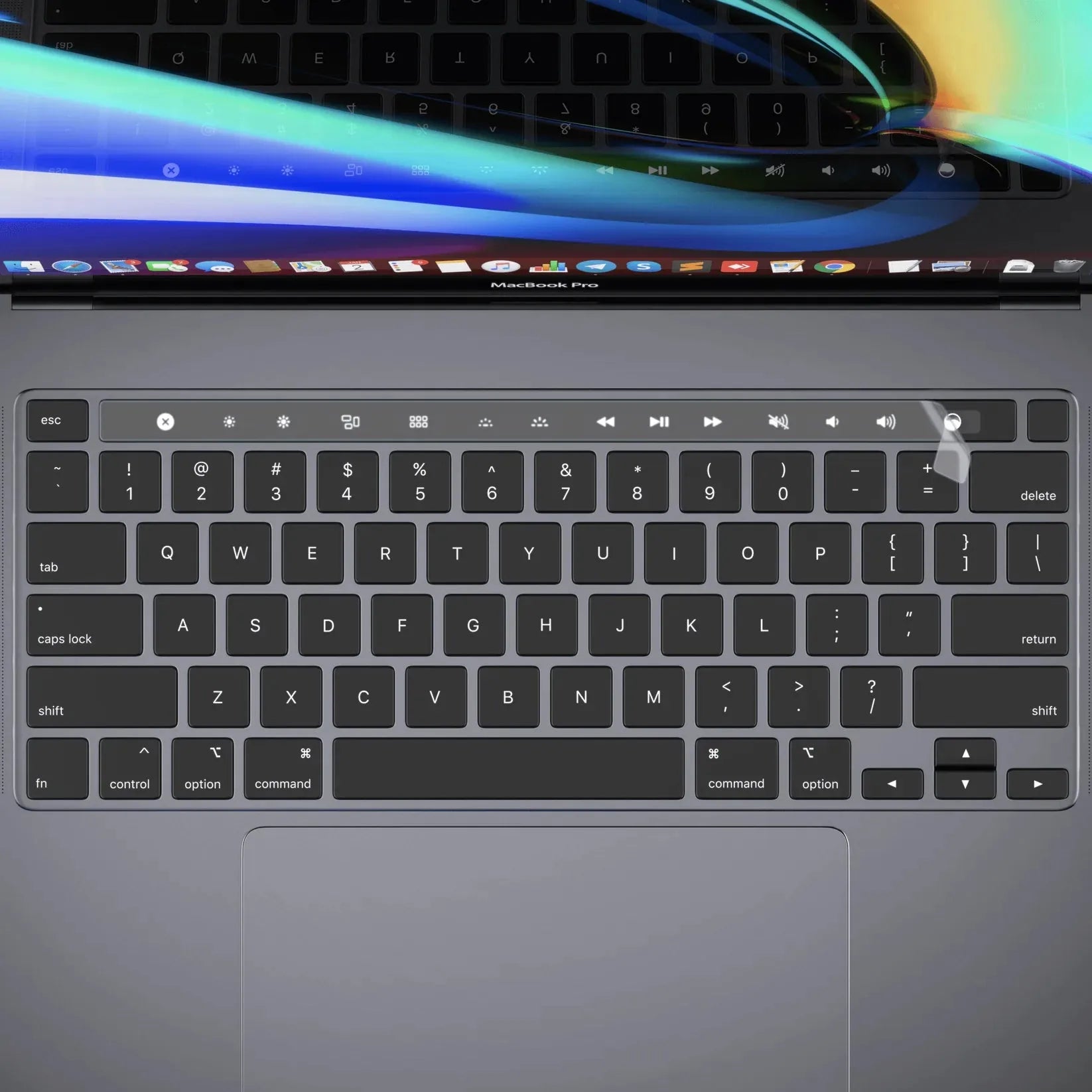 Protector de Touch Bar para MacBook - Vivaldo.