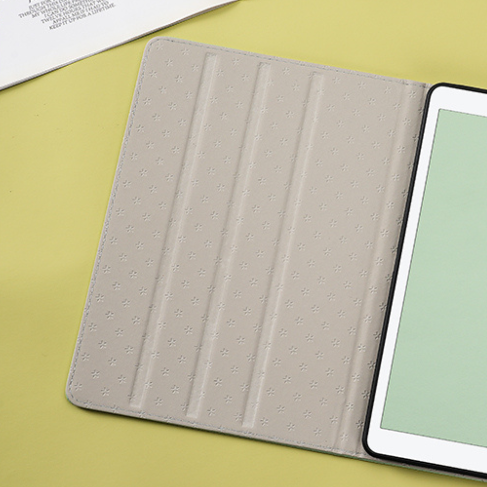 Funda para iPad de Piel Sintética Negra - Vivaldo