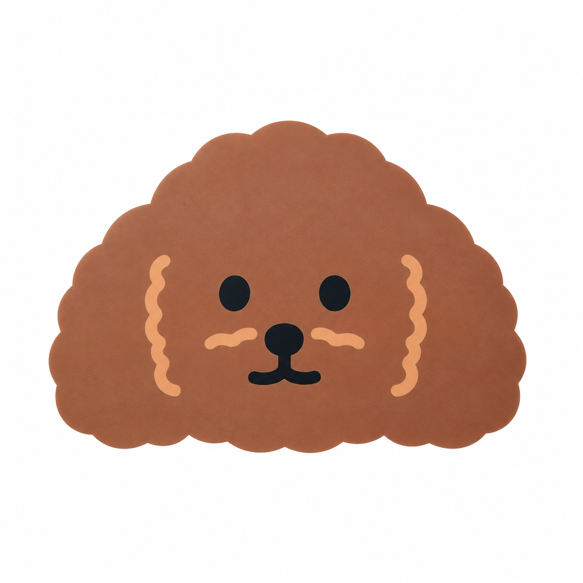 Cute Baby Poodle Mouse Pad