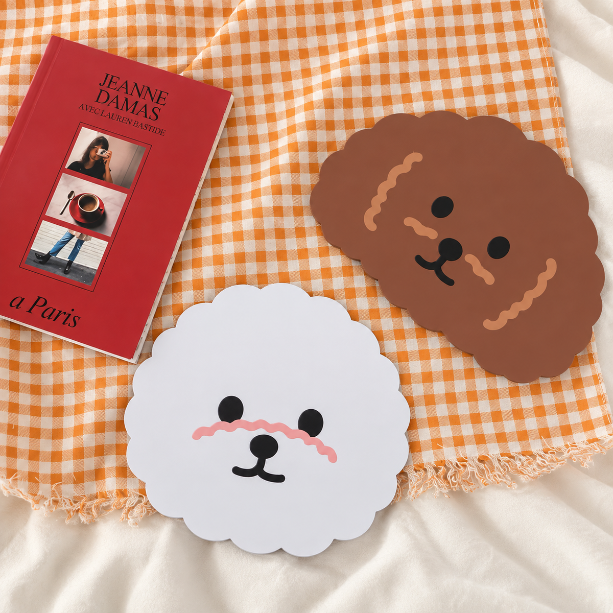 Cute Baby Poodle Mouse Pad