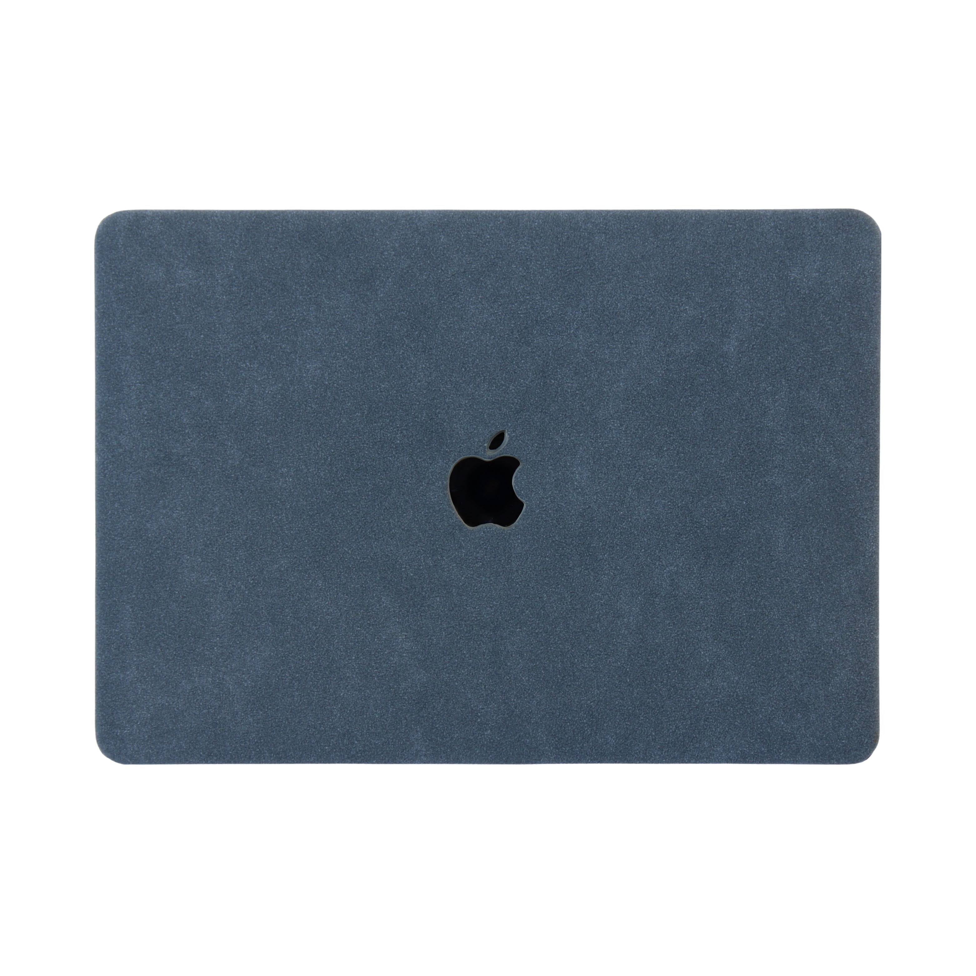 Carcasa para MacBook de Gamuza de Oveja Sintética Gris Azulado - Vivaldo