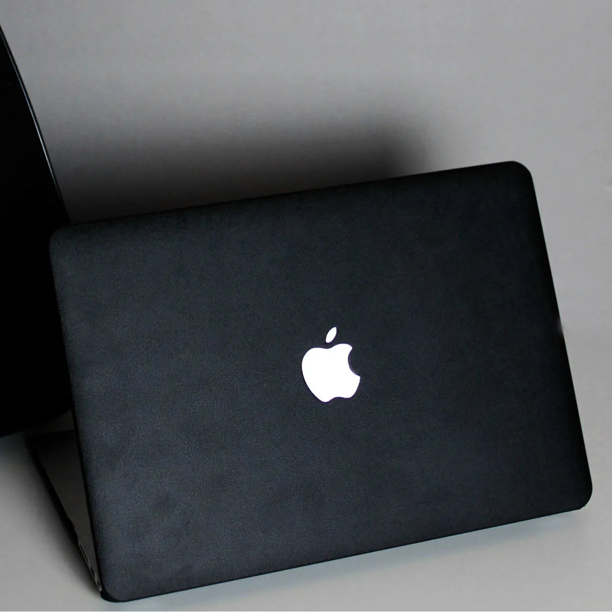 litchi leather macbook case