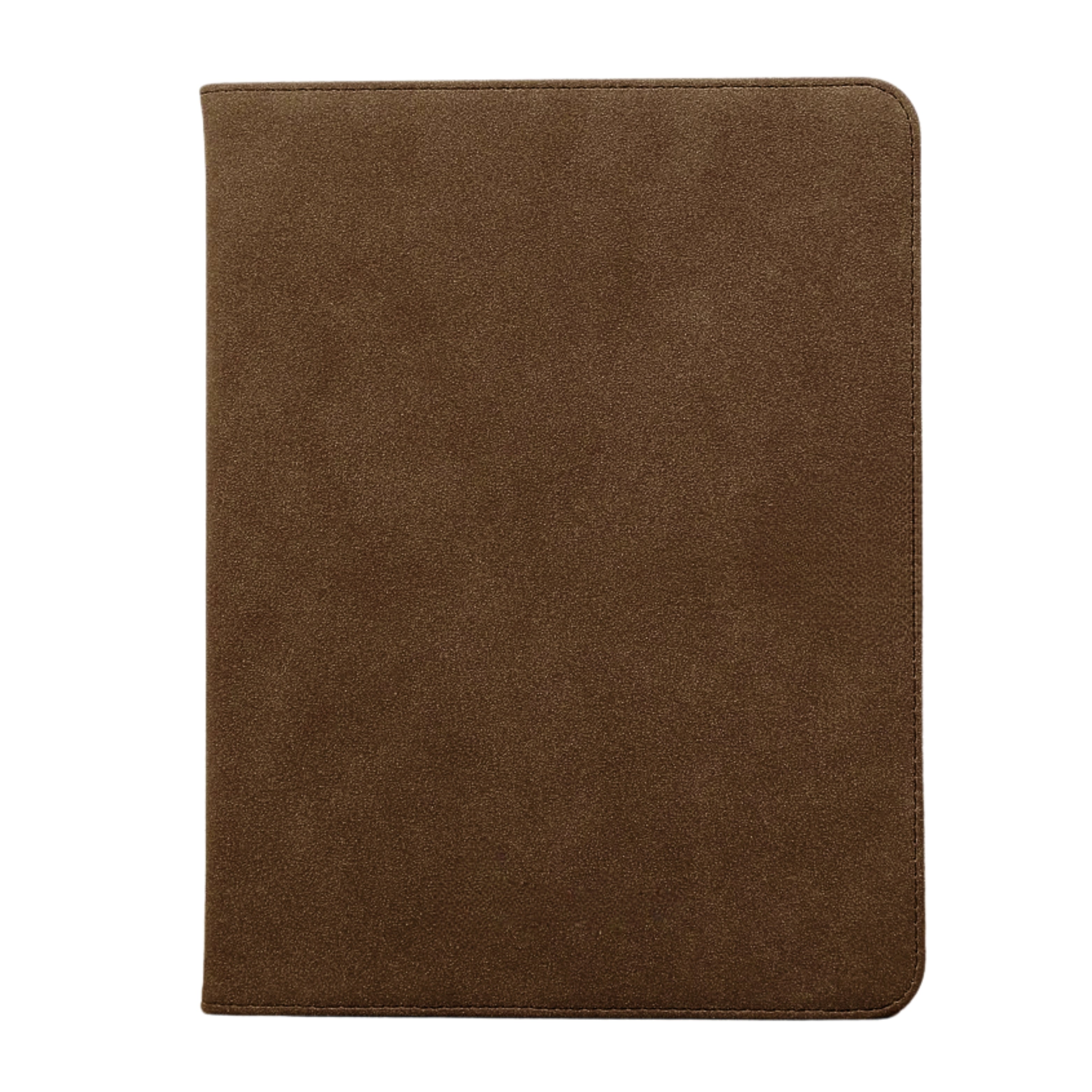 Funda para iPad de Gamuza de Oveja Sintética Marrón - Vivaldo