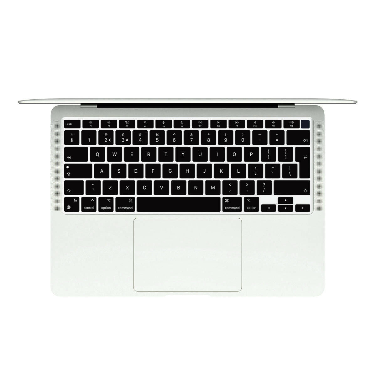 Cubreteclado MacBook – Diseño Negro Clásico - Vivaldo.