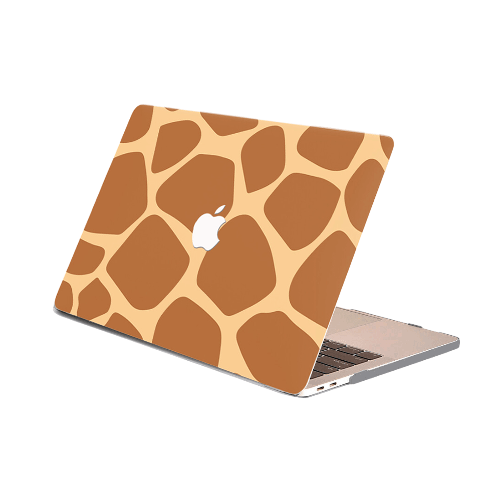 MacBook Case with Giraffe Print Design