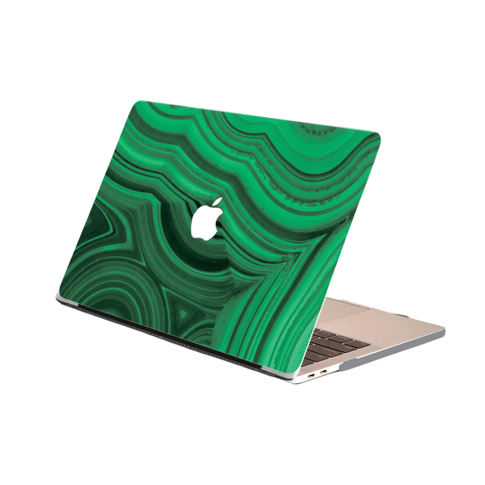 Carcasa para MacBook con Diseño de Malaquita - Vivaldo.