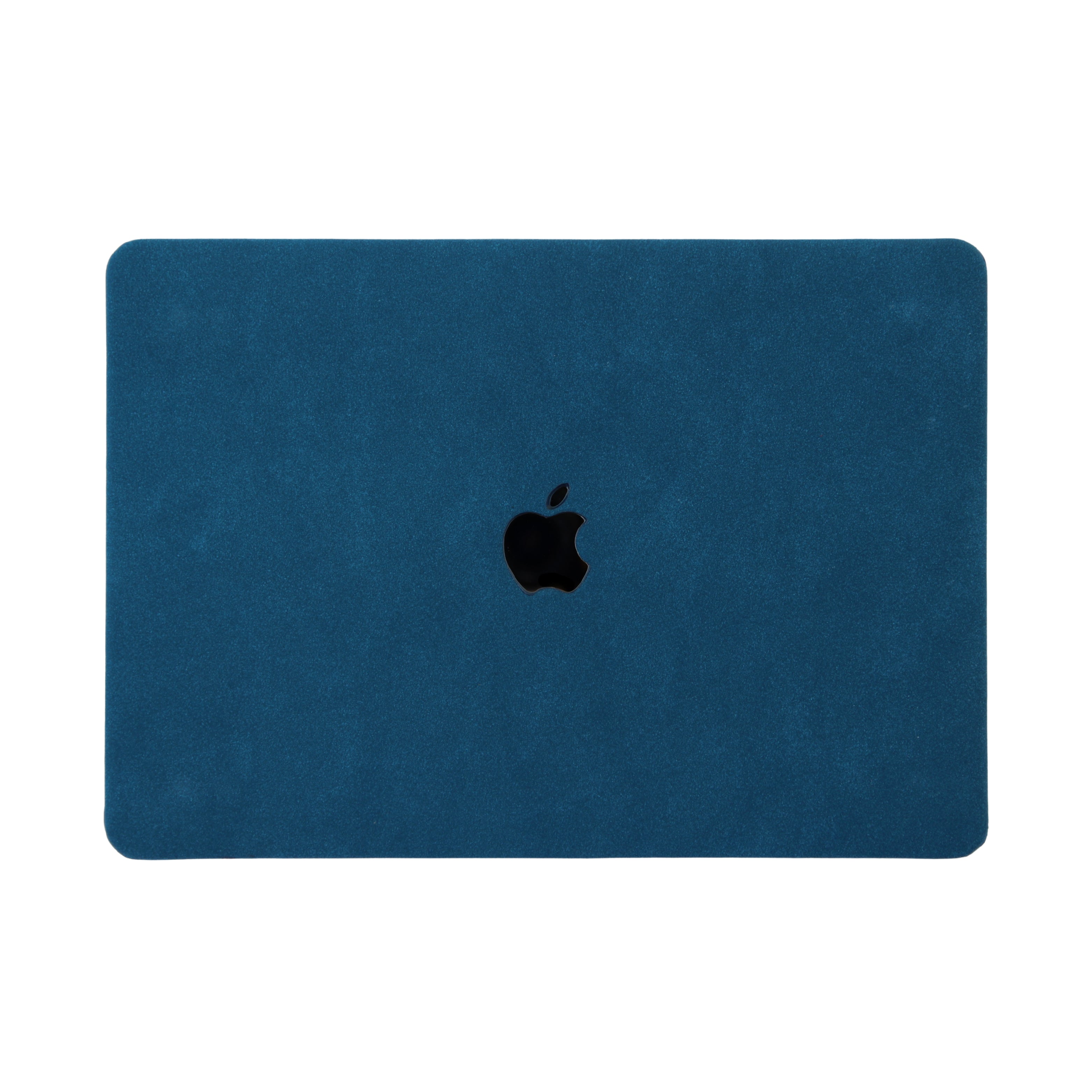 Carcasa para MacBook de Gamuza de Oveja Sintética Azul Lago - Vivaldo