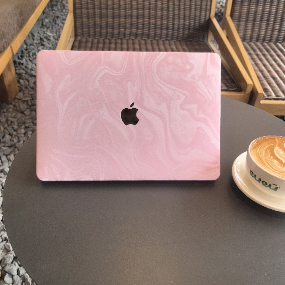 Carcasa para MacBook con Efecto Aguas en Rosa "Pink Cloud"