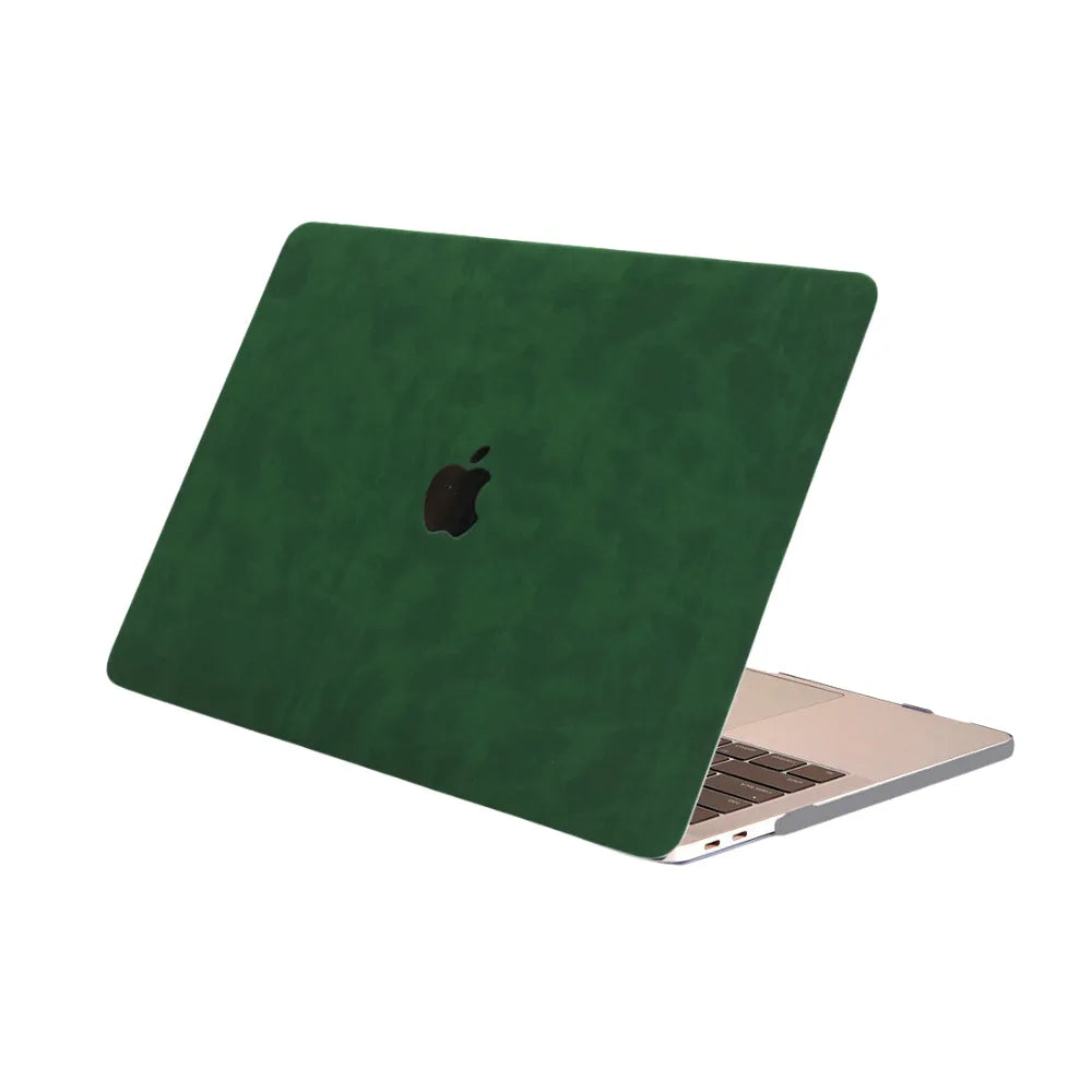 Carcasa para MacBook de Gamuza Sintética Verde - Vivaldo.