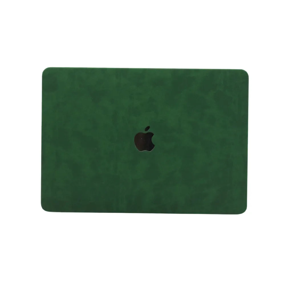 Carcasa para MacBook de Gamuza Sintética Verde - Vivaldo.