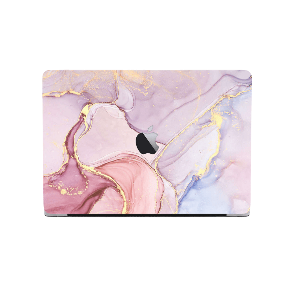 Carcasa para MacBook de Mármol Rosa y Púrpura - Vivaldo.