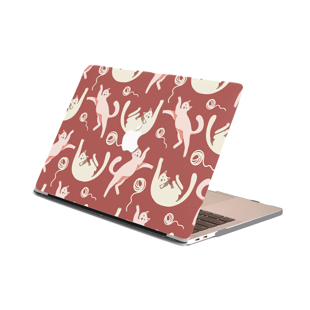 Carcasa para MacBook con Estampado de Gatos Divertidos - Vivaldo.