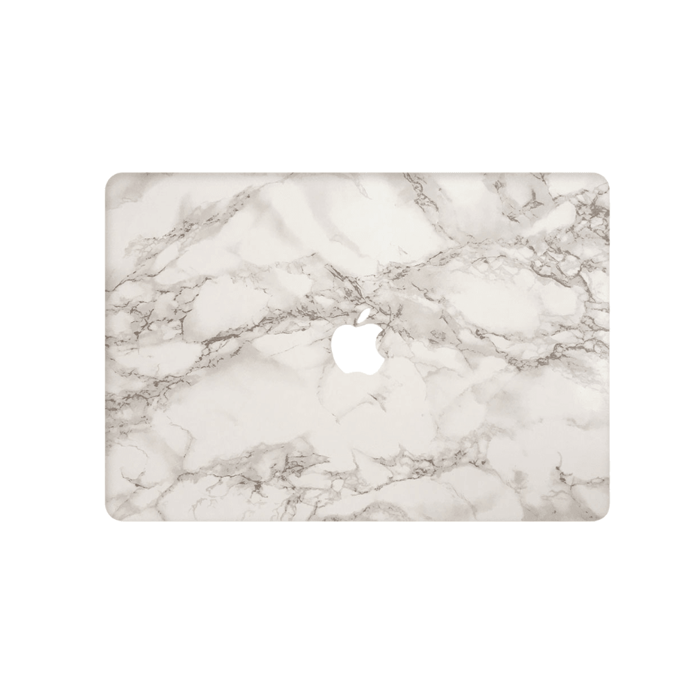 Carcasa para MacBook con Diseño de Mármol Blanco - Vivaldo.